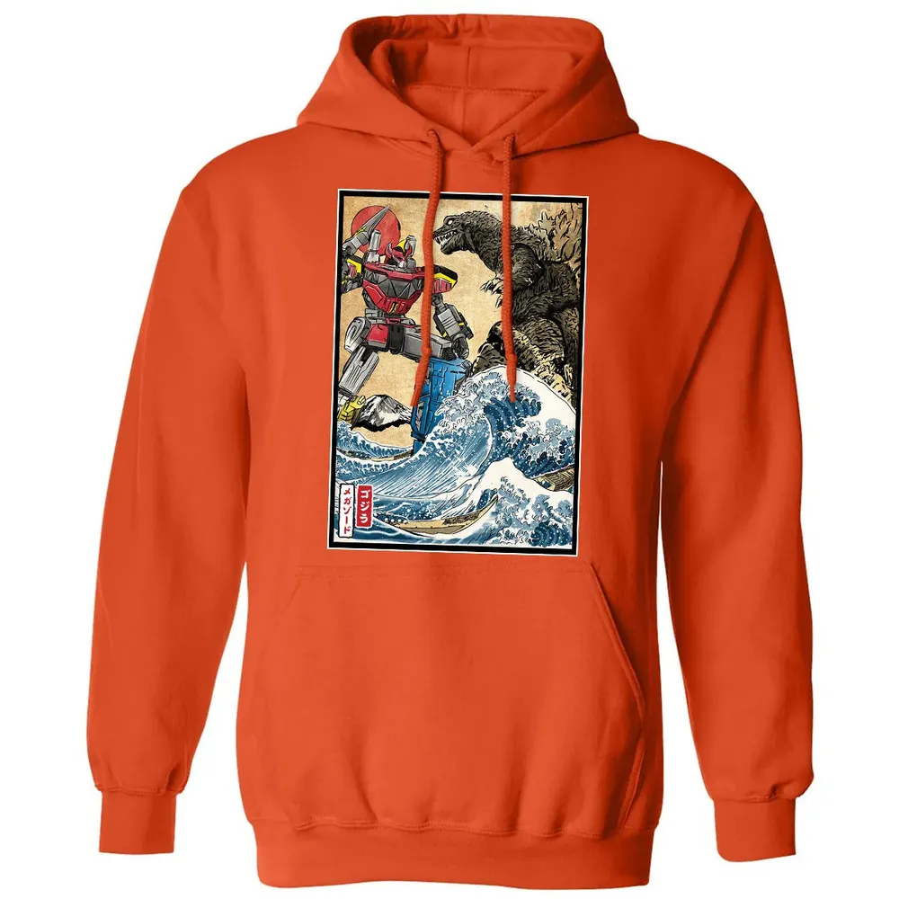 King of the Monsters vs Megazord Classic Unisex Hoodie - 10