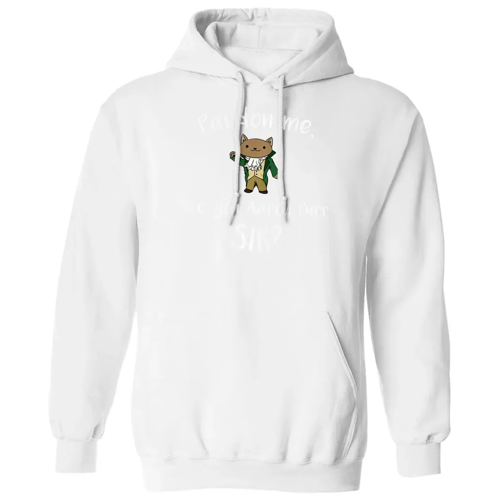 Are you Aaron Purr Sir Funny Cat Hoodie Hooded Sweat Classic Unisex Hoodie - 11