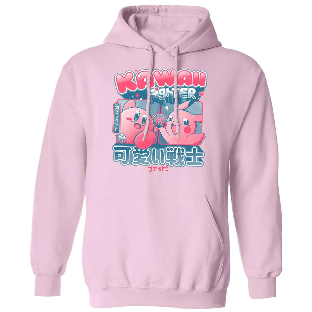 Kawaii Fighter Classic Unisex Hoodie - 3
