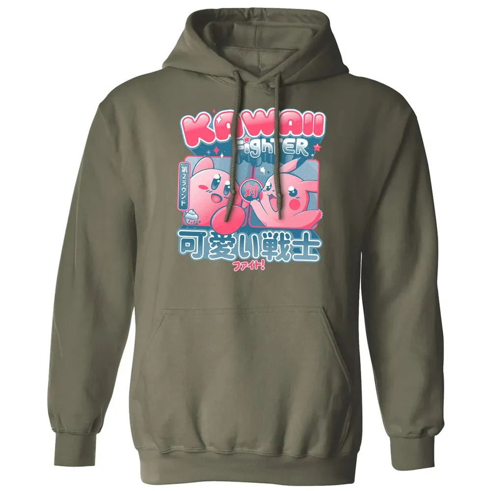 Kawaii Fighter Classic Unisex Hoodie - 4