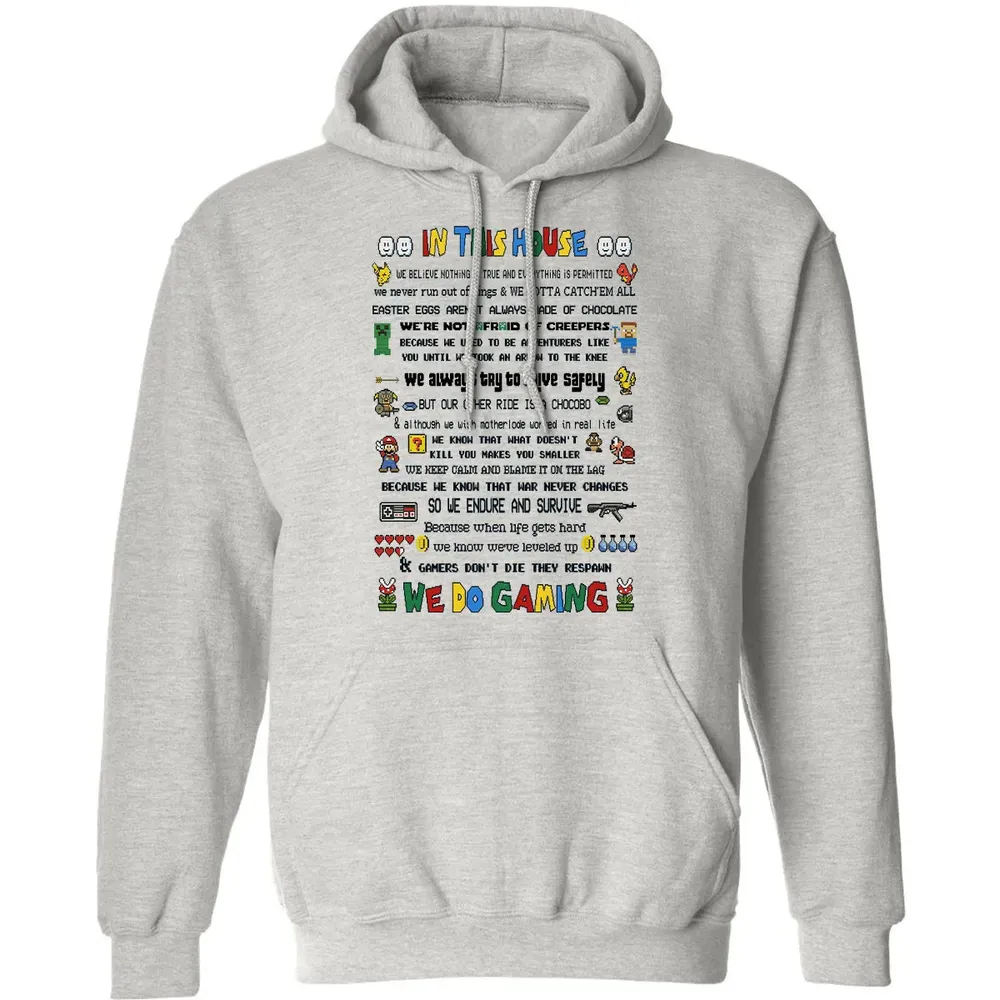 In This House We Do Gaming Classic Unisex Hoodie - 2