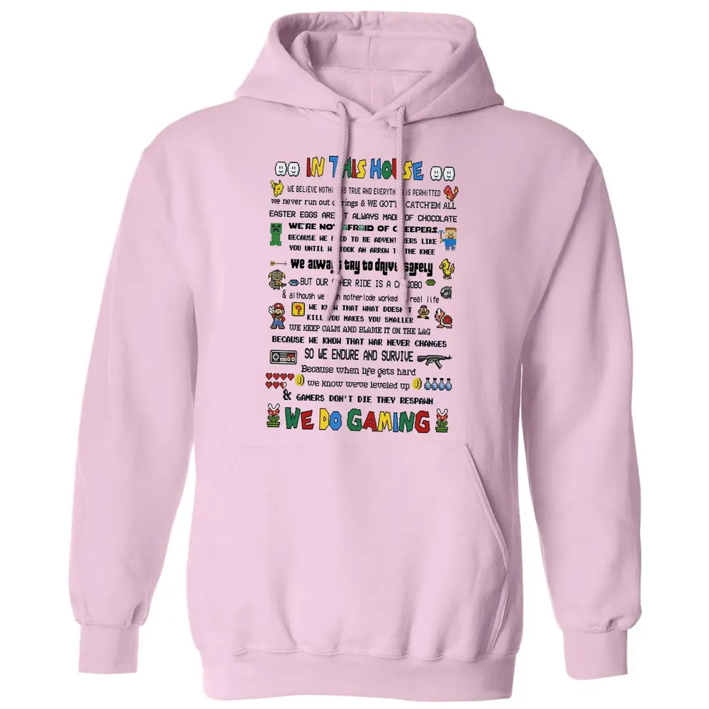 In This House We Do Gaming Classic Unisex Hoodie - 3
