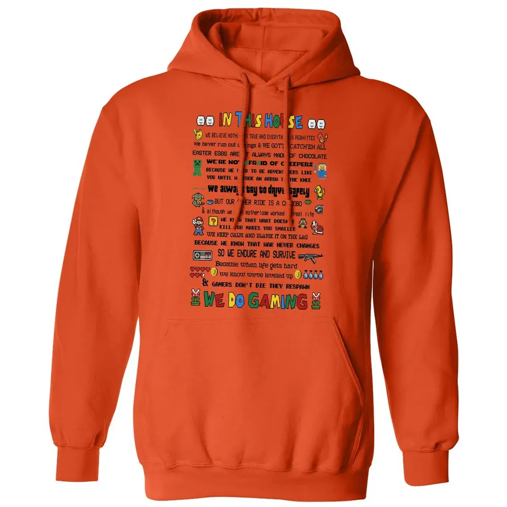 In This House We Do Gaming Classic Unisex Hoodie - 10
