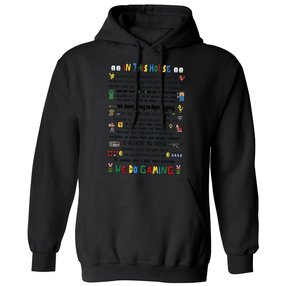 In This House We Do Gaming Classic Unisex Hoodie - 11