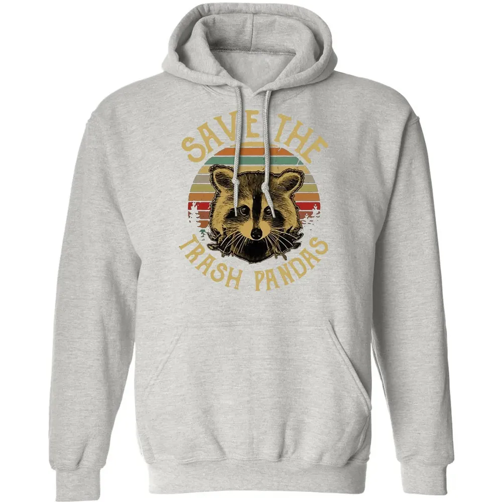 Save The Trash Pandas Classic Unisex Hoodie - 8