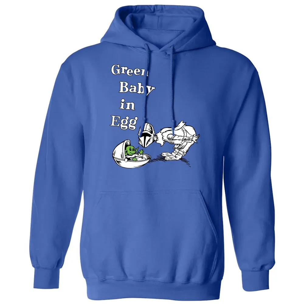 Green Baby in Egg Classic Unisex Hoodie - 9