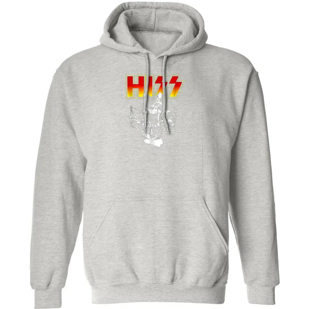 HISS Funny Cute Cat Mom Kitten Cats Lover Rock Gift Classic Unisex Hoodie - 8