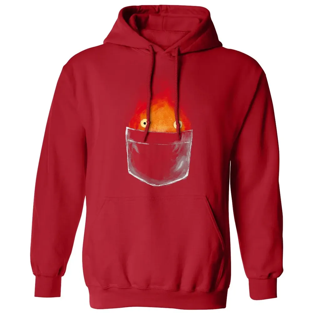 Calcifer in pocket Classic Unisex Hoodie - 5