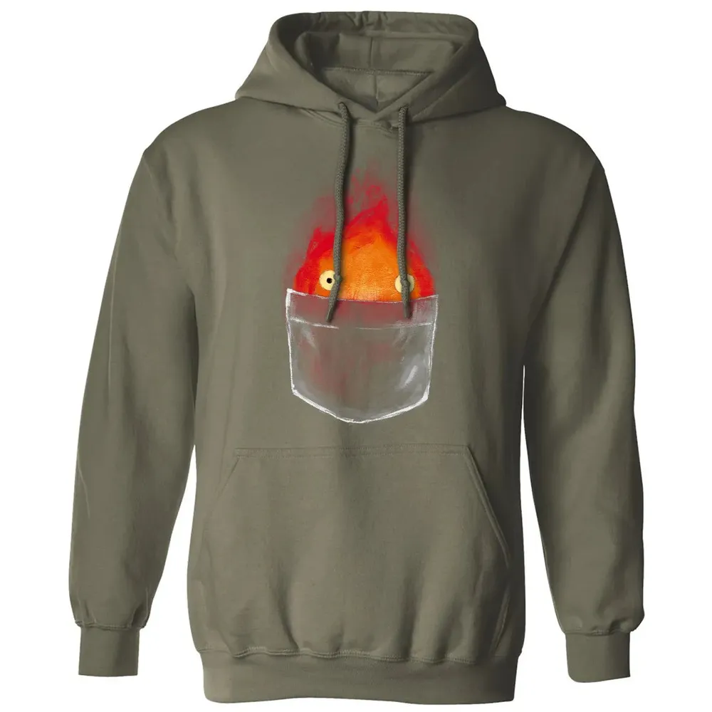 Calcifer in pocket Classic Unisex Hoodie - 4