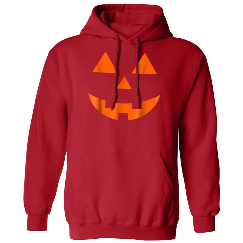Jack O Lantern    Halloween Pumpkin Classic Unisex Hoodie - 5