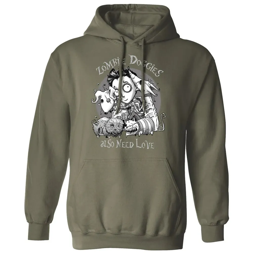 Zombie Doggies Classic Unisex Hoodie - 4