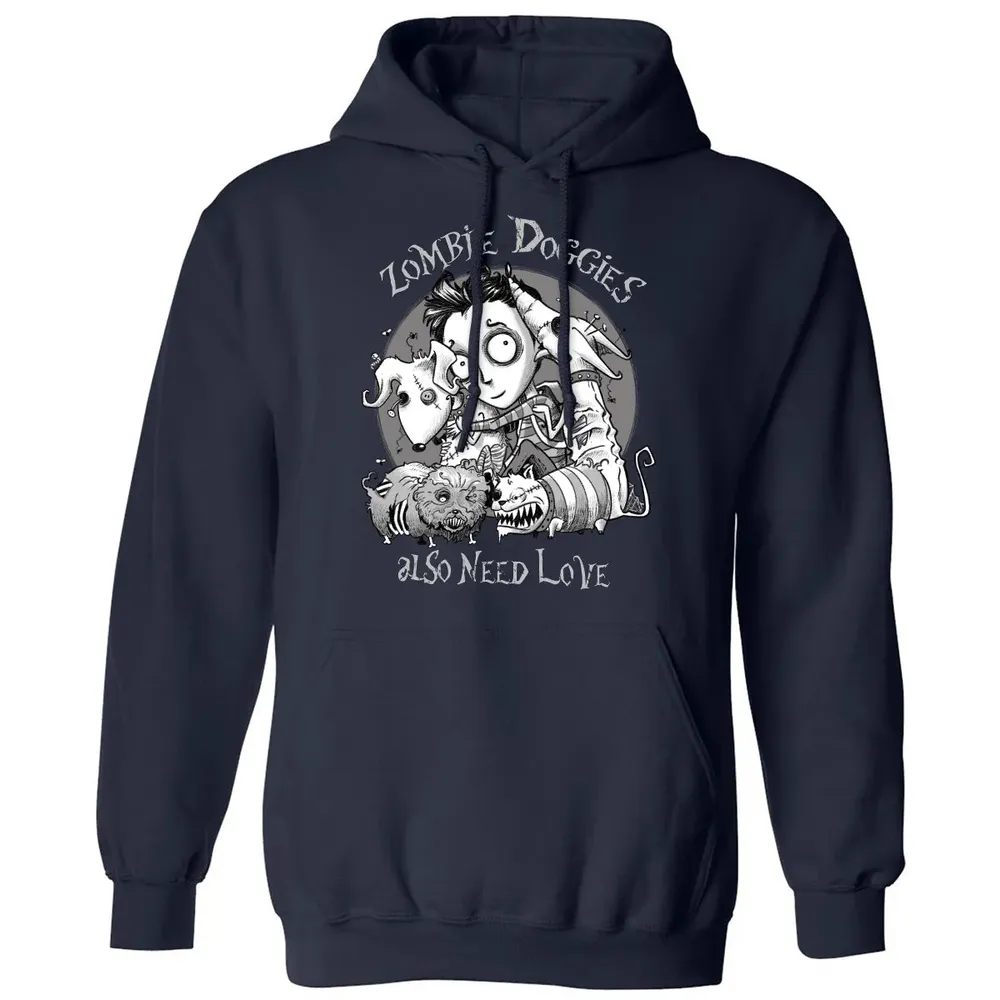Zombie Doggies Classic Unisex Hoodie - 2