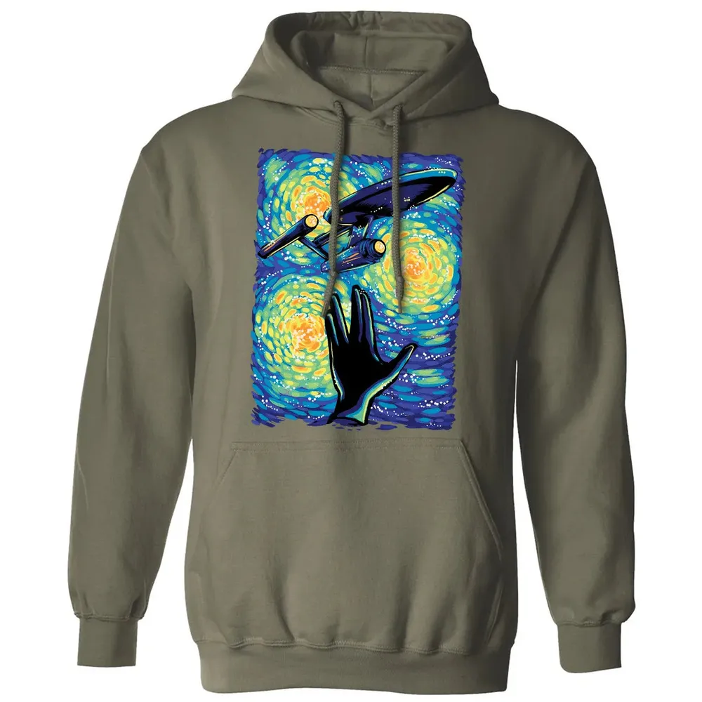 Starry Trek Classic Unisex Hoodie - 4