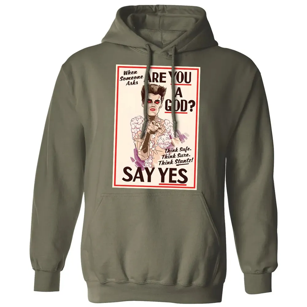 Are You a God Classic Unisex Hoodie - 4