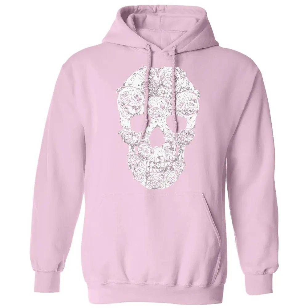 Pug Skull Classic Unisex Hoodie - 3