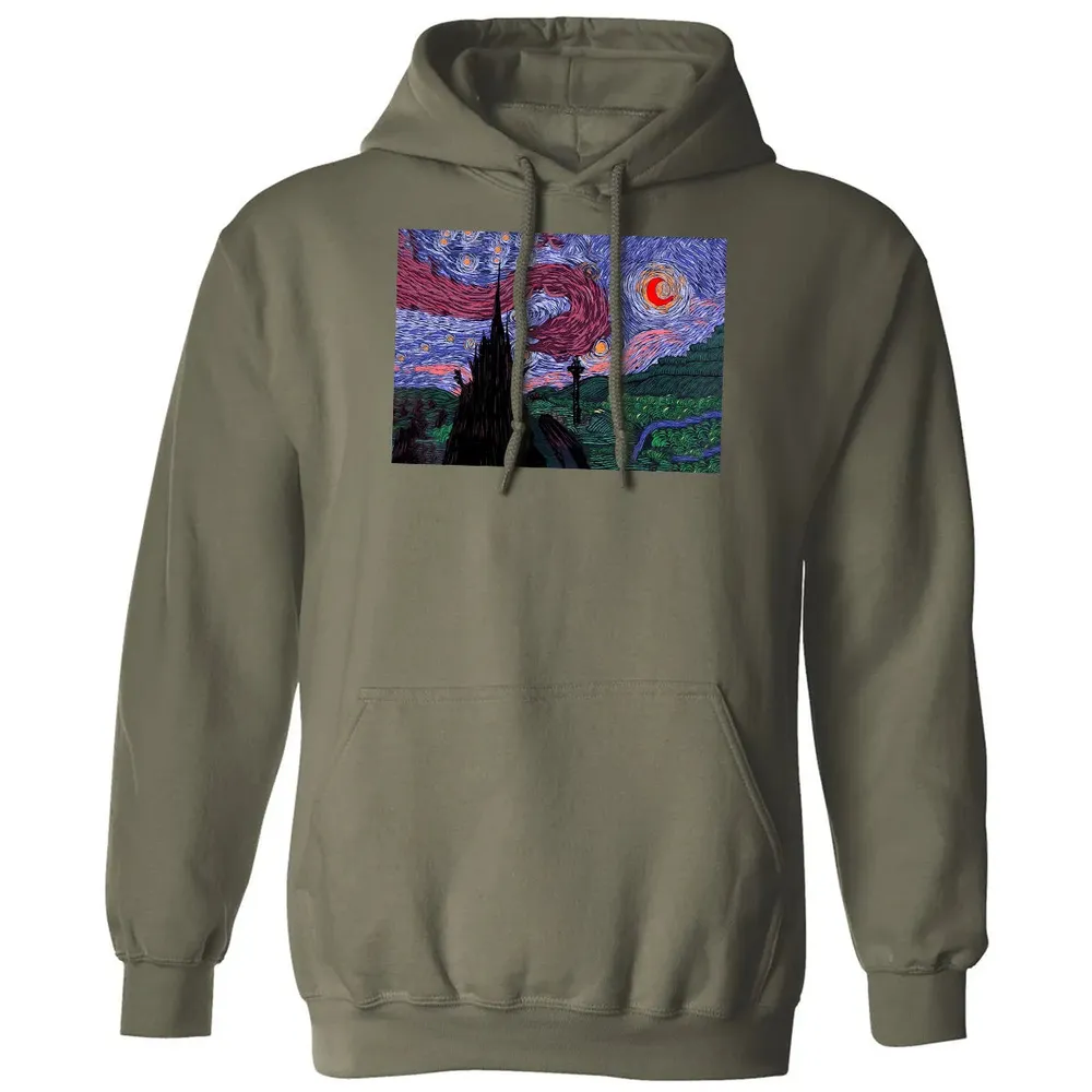 Breath Of Starry Night Classic Unisex Hoodie - 4