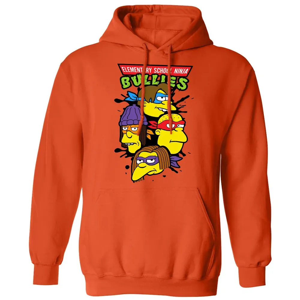 Elementary School Ninja Bullies Classic Unisex Hoodie - 10