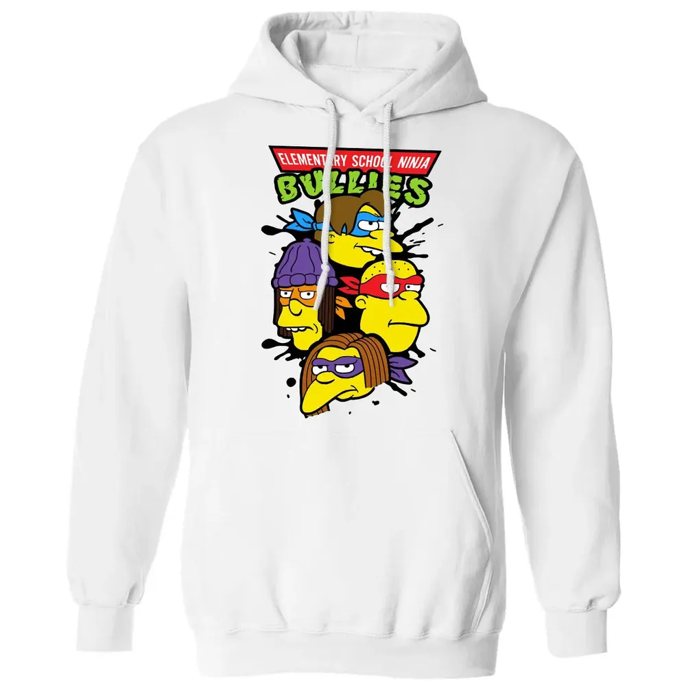 Elementary School Ninja Bullies Classic Unisex Hoodie - 11