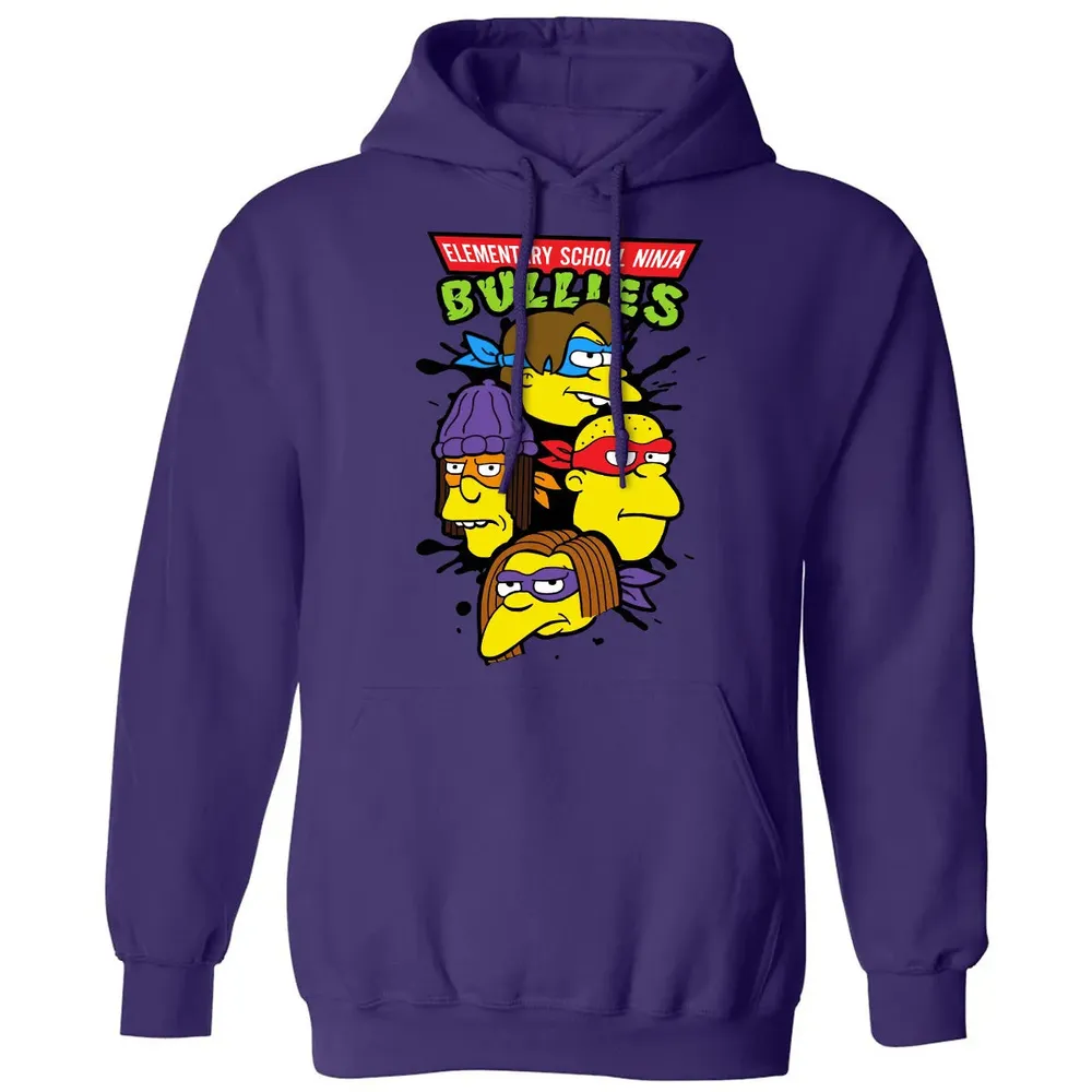 Elementary School Ninja Bullies Classic Unisex Hoodie - 6