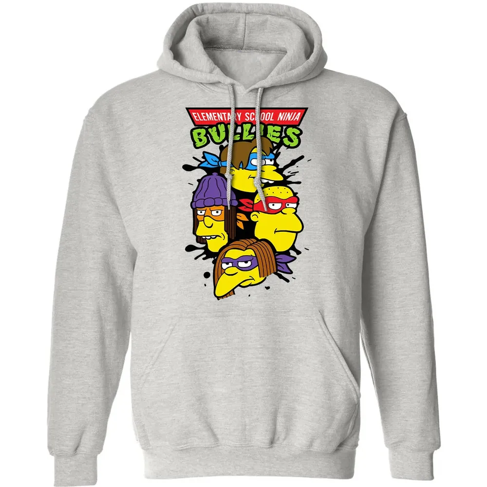 Elementary School Ninja Bullies Classic Unisex Hoodie - 8
