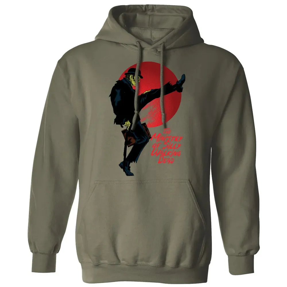 The Ministry of Silly Walking Dead Classic Unisex Hoodie - 4