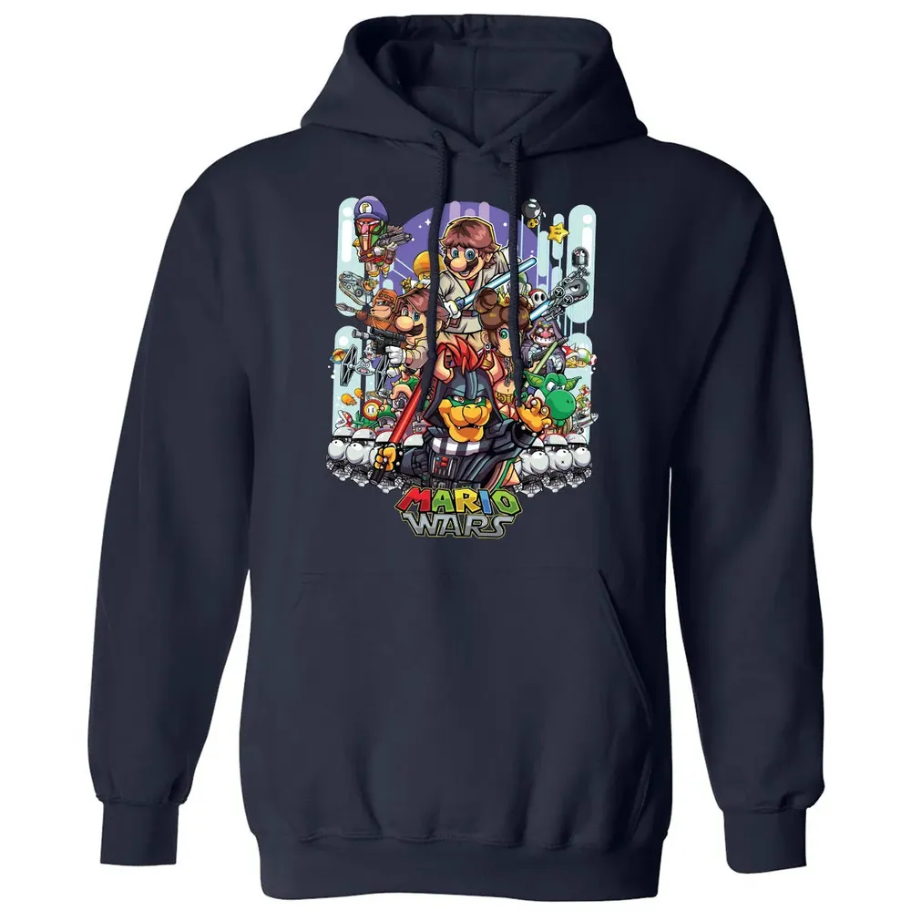 Mario Wars Classic Unisex Hoodie - 2
