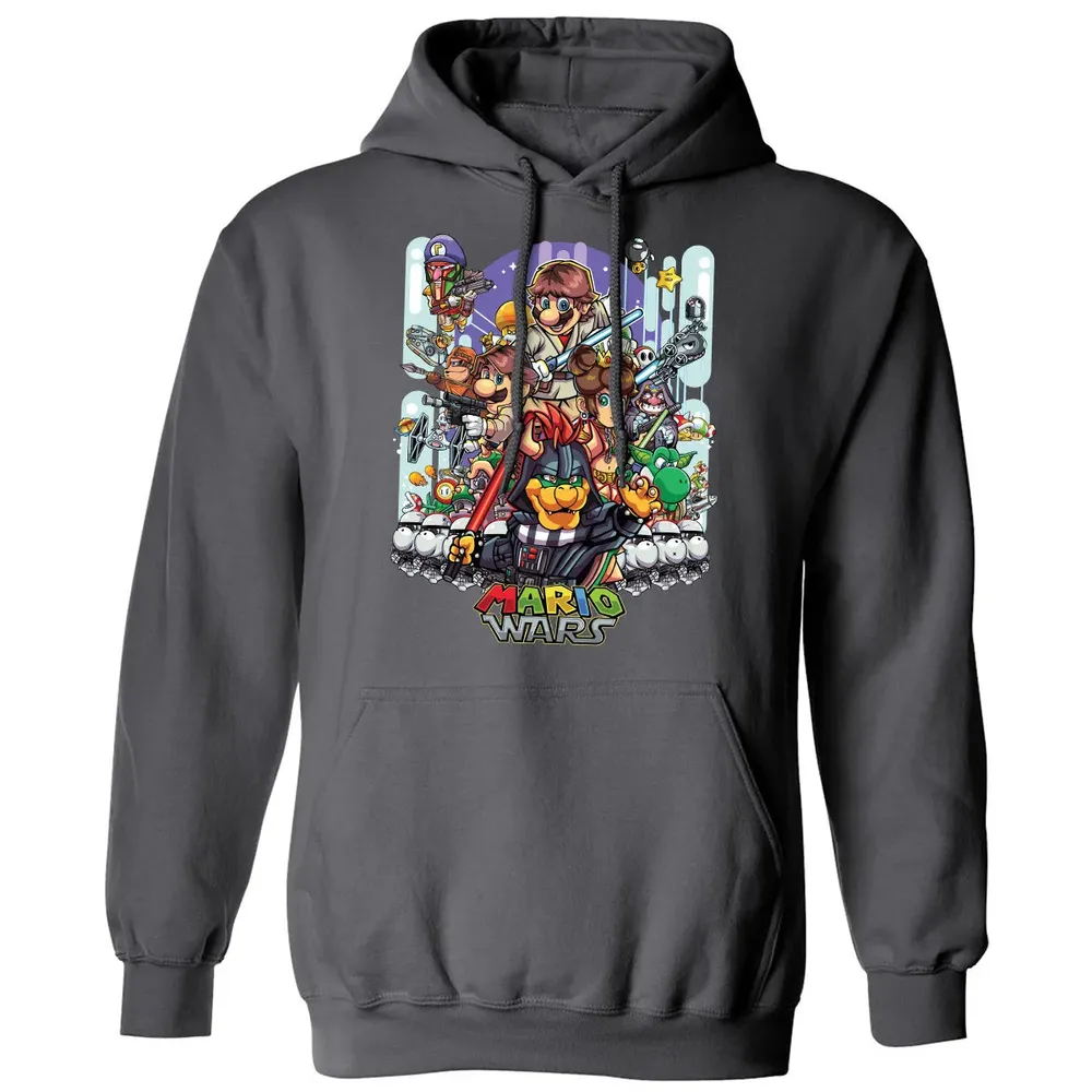 Mario Wars Classic Unisex Hoodie - 7