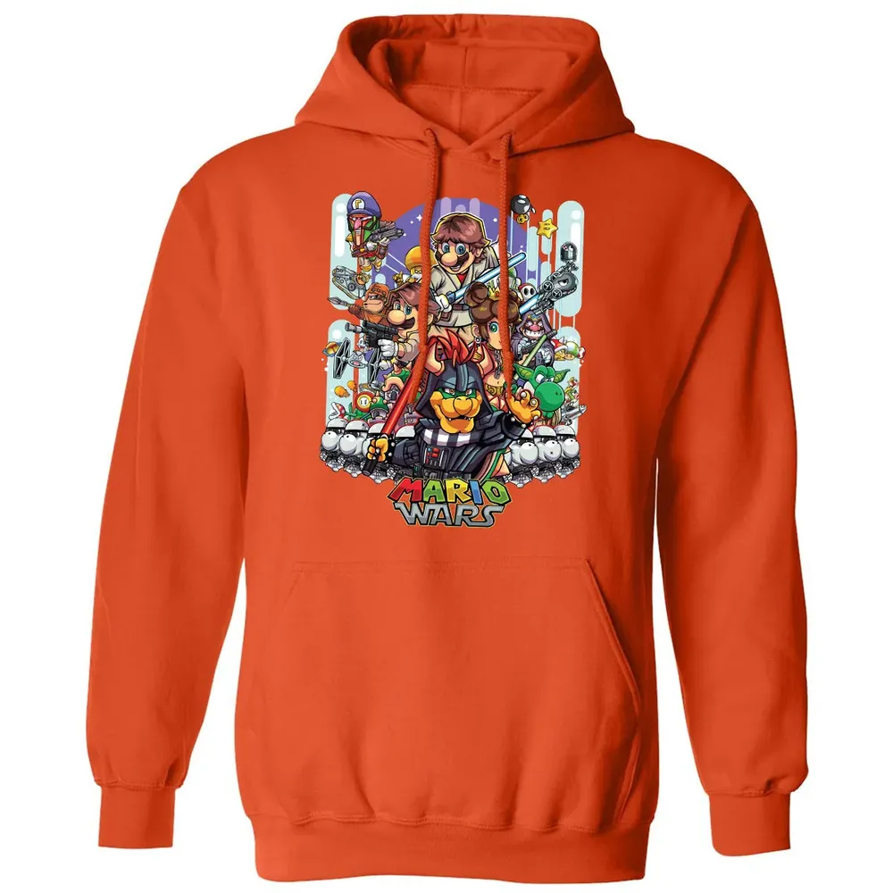 Mario Wars Classic Unisex Hoodie - 10