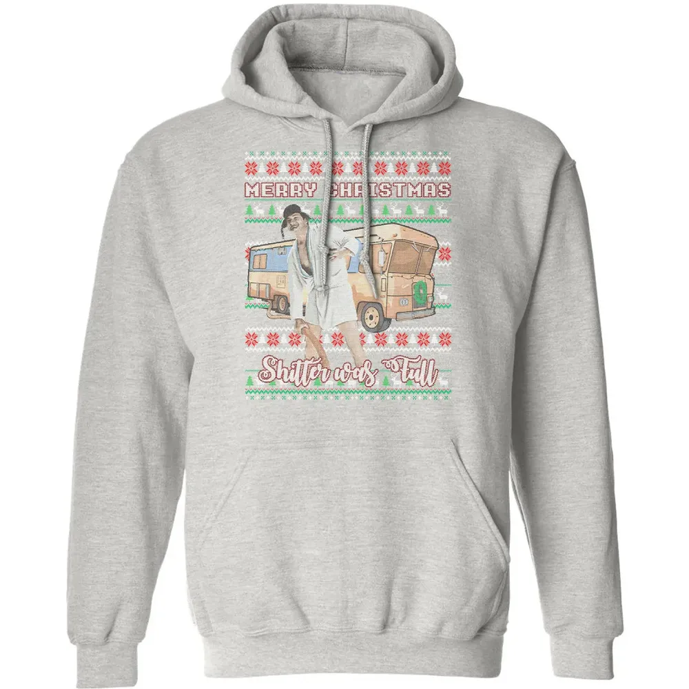 Merry Christmas Shitter Was Full Classic Unisex Hoodie - 8