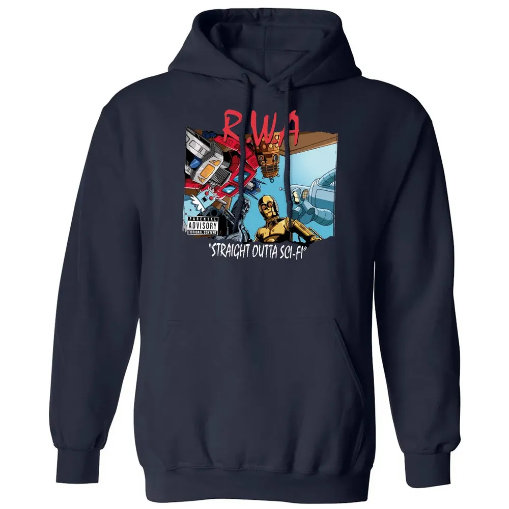 Straight Outta Sci-Fi Classic Unisex Hoodie - 2