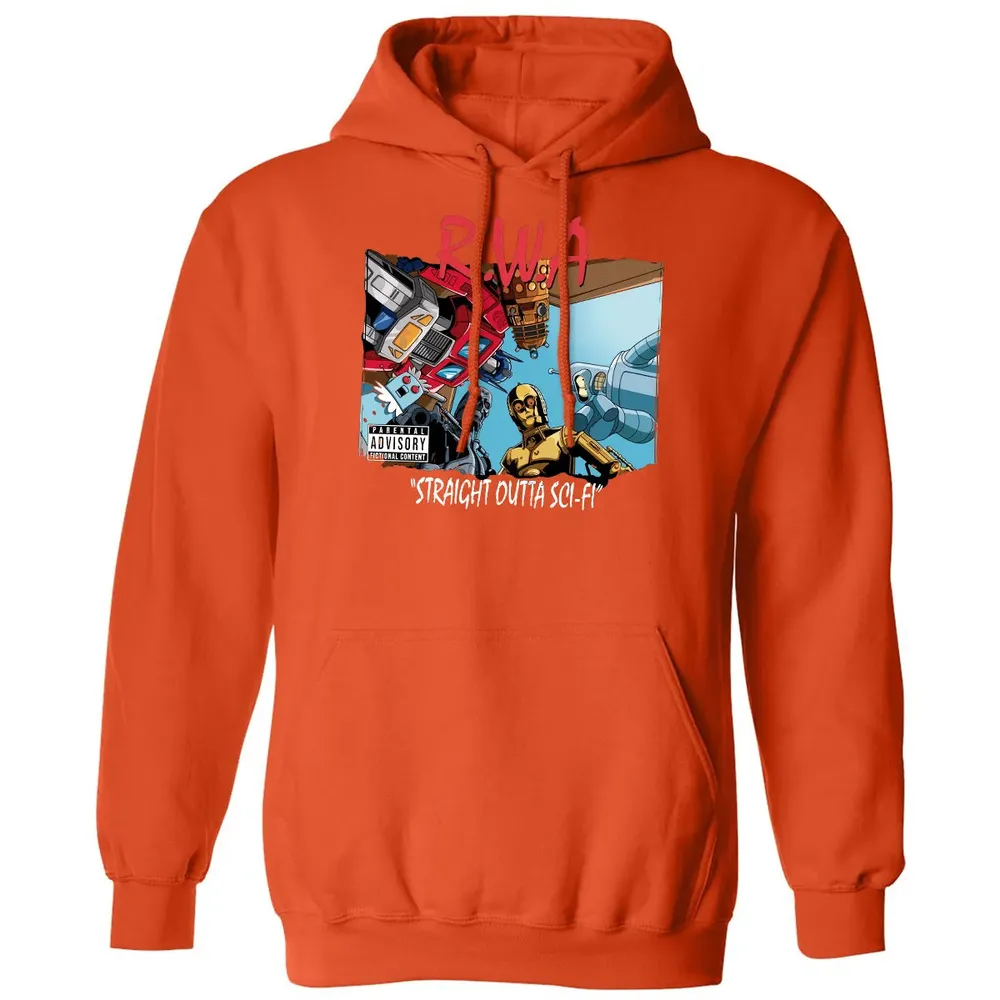 Straight Outta Sci-Fi Classic Unisex Hoodie - 10