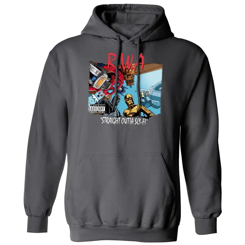 Straight Outta Sci-Fi Classic Unisex Hoodie - 7