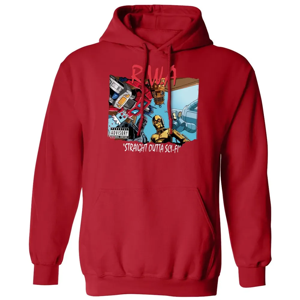 Straight Outta Sci-Fi Classic Unisex Hoodie - 5