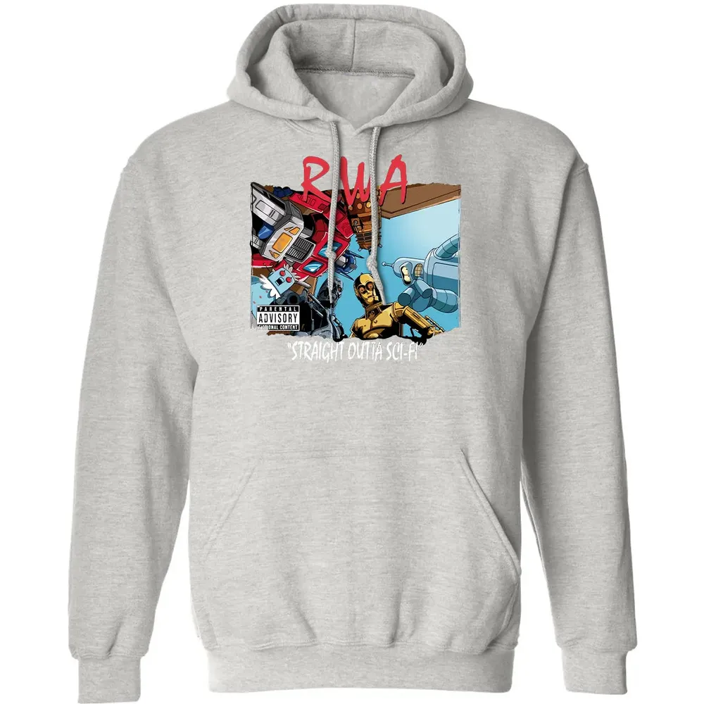 Straight Outta Sci-Fi Classic Unisex Hoodie - 8