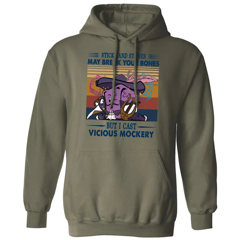 I Cast Vicious Mockery Classic Unisex Hoodie - 4