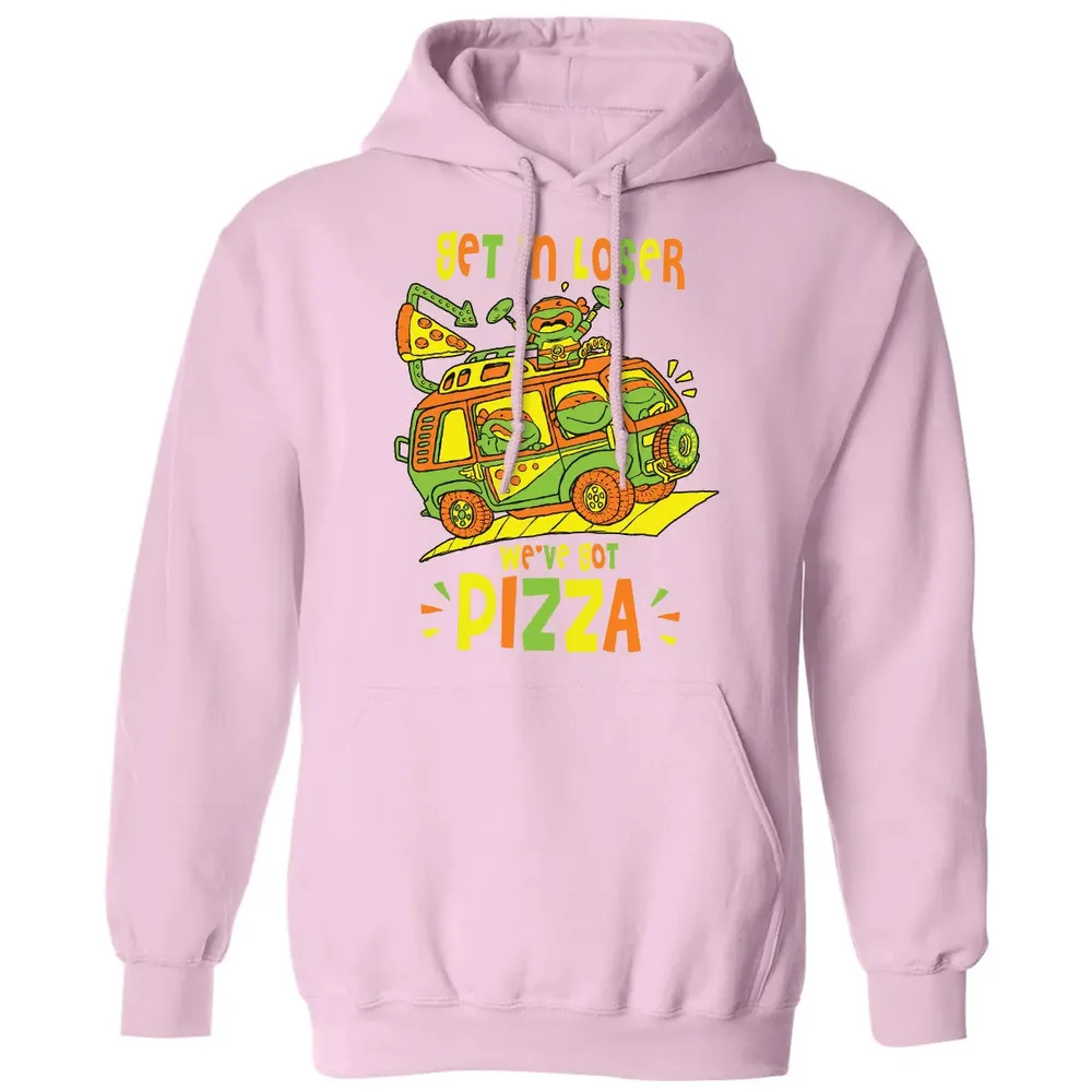 Get In Loser Weâ€™ve Got Pizza Classic Unisex Hoodie - 3