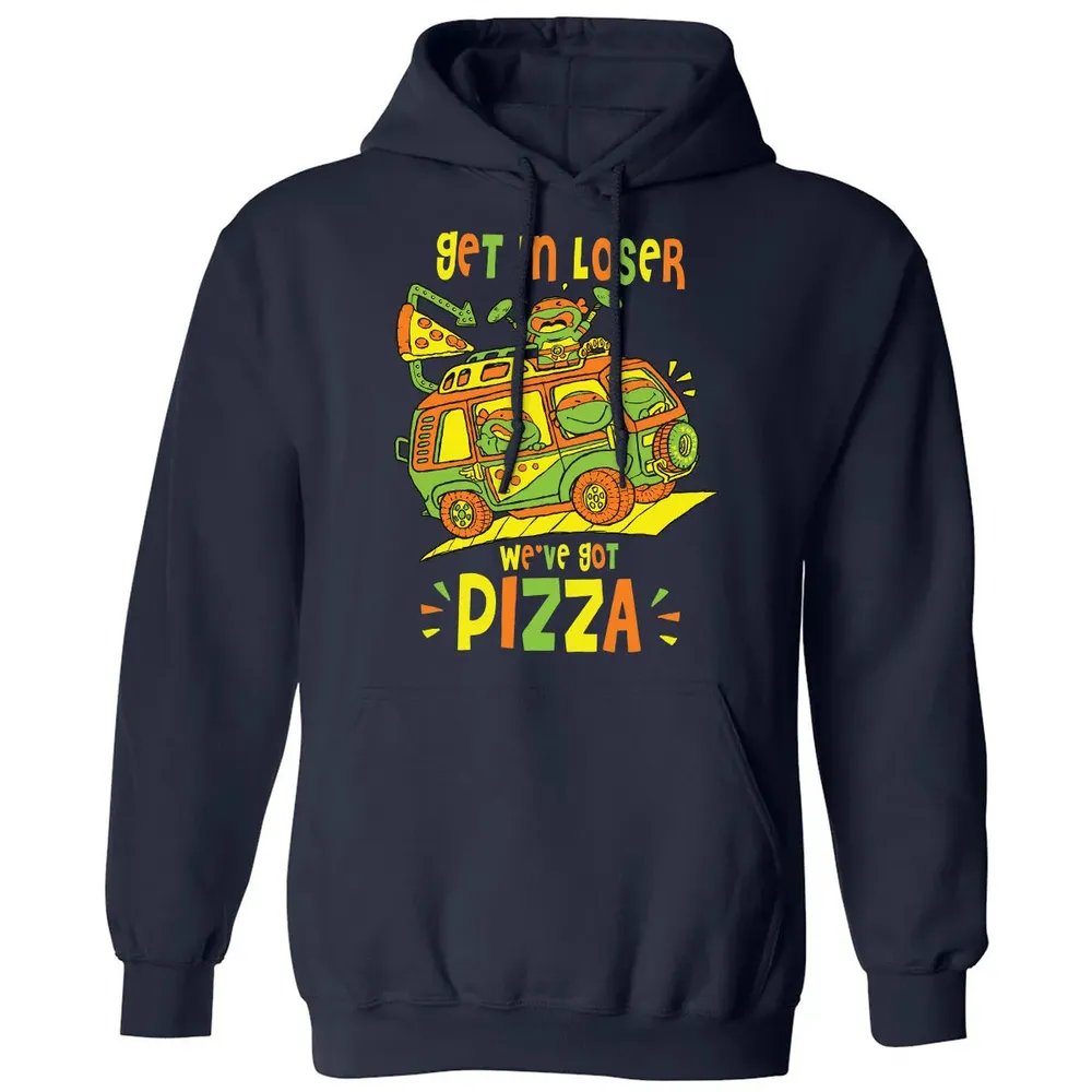 Get In Loser Weâ€™ve Got Pizza Classic Unisex Hoodie - 2