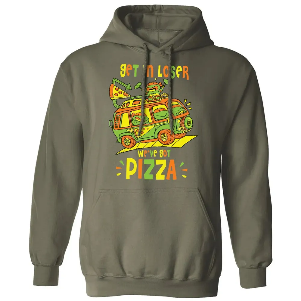 Get In Loser Weâ€™ve Got Pizza Classic Unisex Hoodie - 4