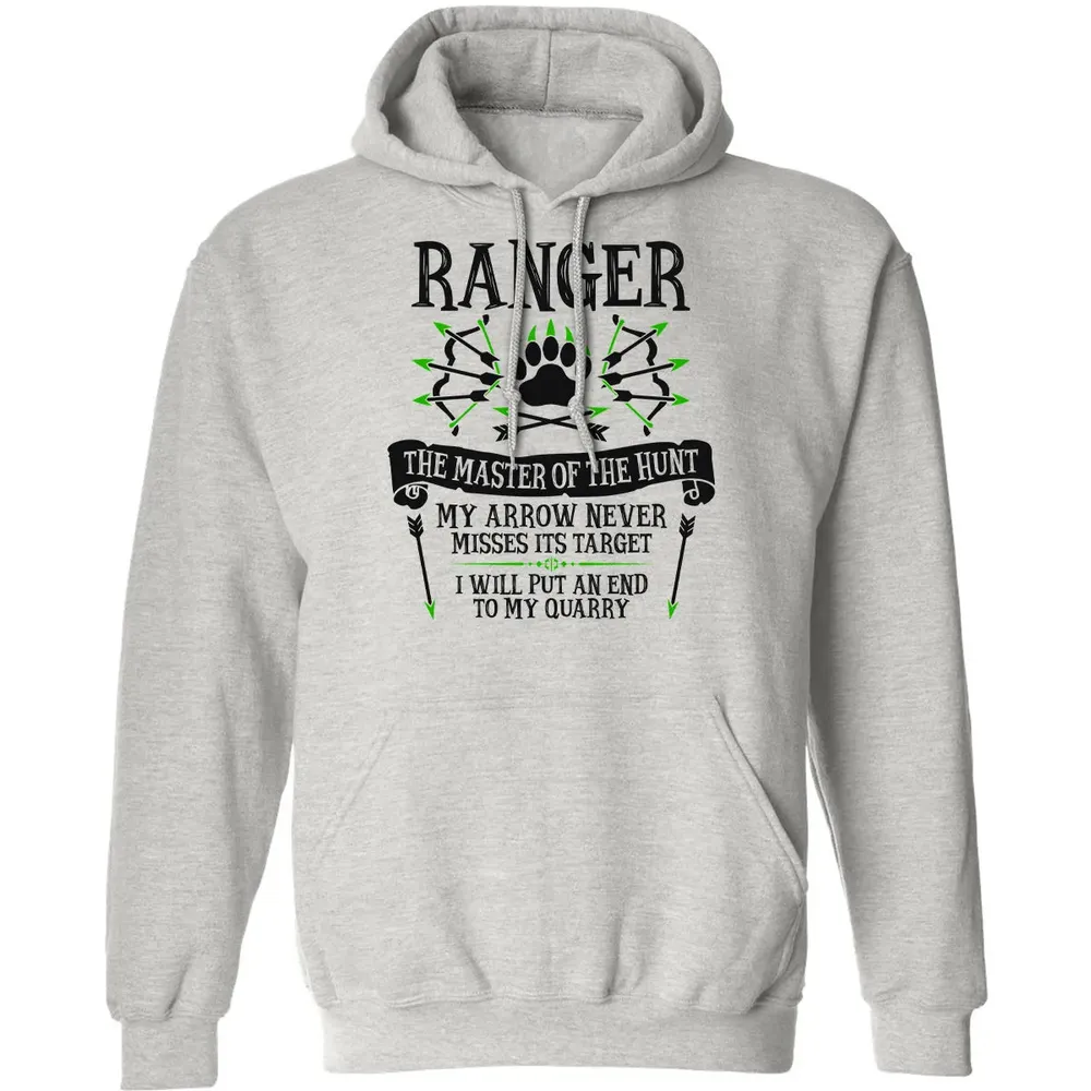 RANGER, The Master of the Hunt (Black Text) Classic Unisex Hoodie - 2