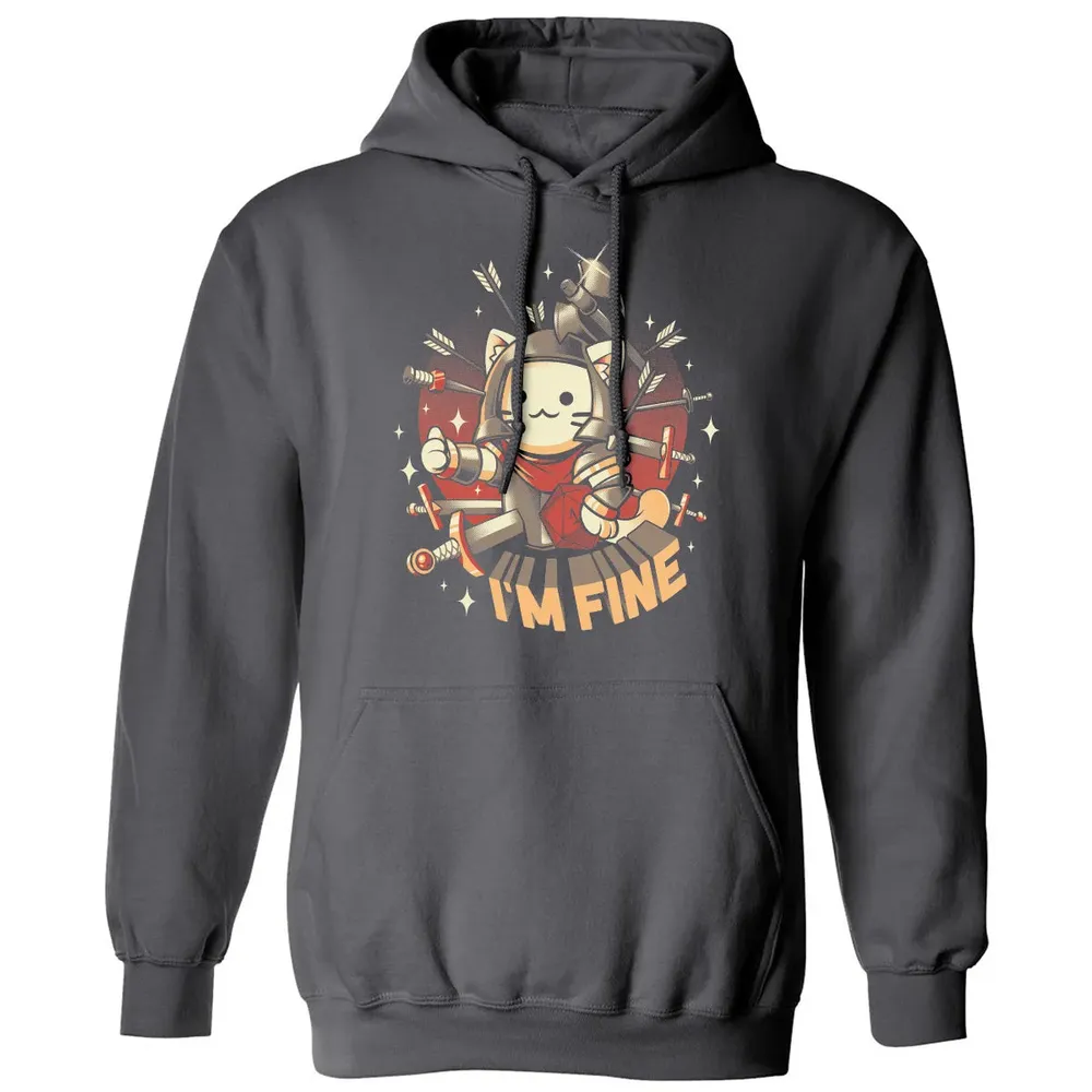 Im Fine Everything Is Fine Classic Unisex Hoodie - 7