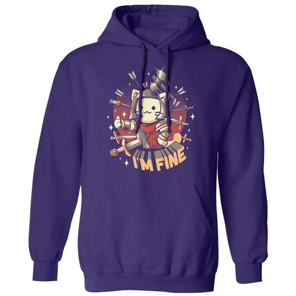 Im Fine Everything Is Fine Classic Unisex Hoodie - 6