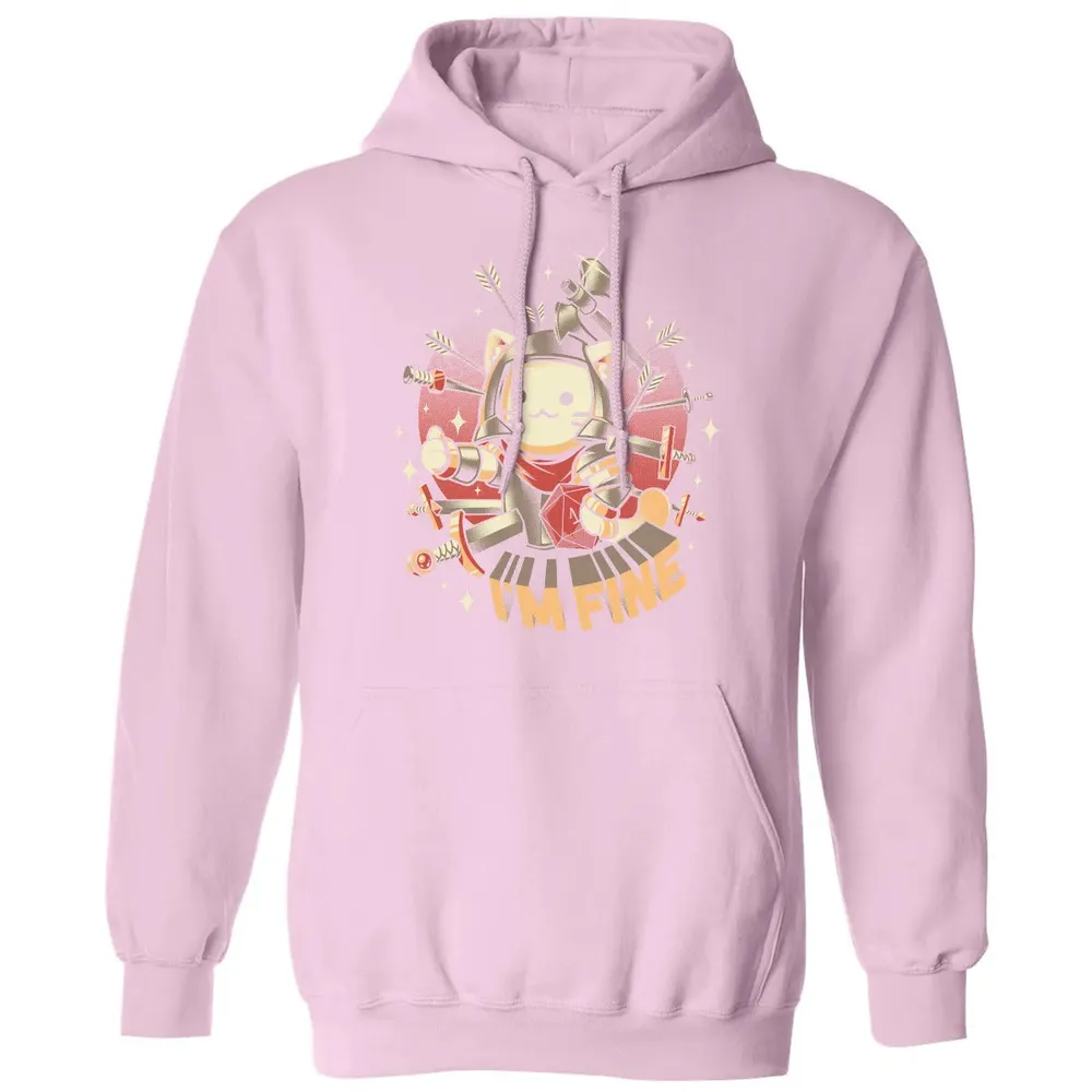 Im Fine Everything Is Fine Classic Unisex Hoodie - 3