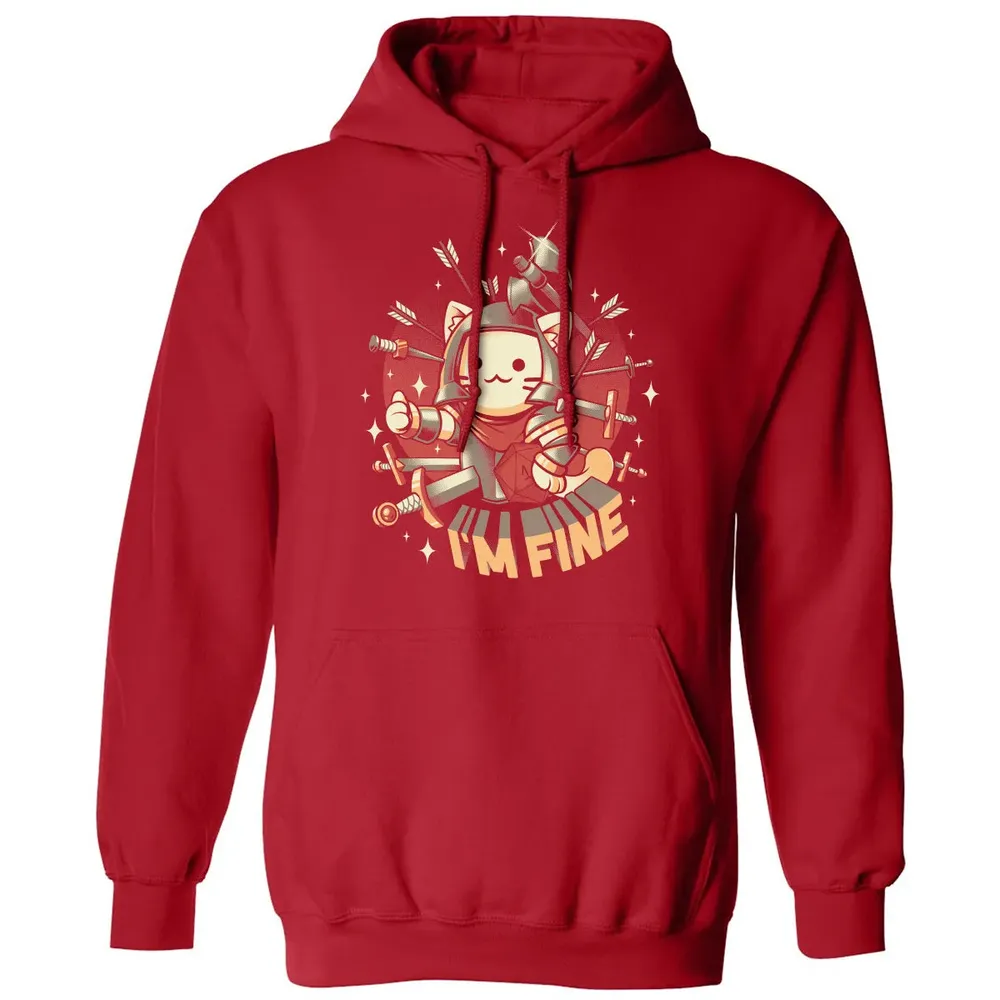 Im Fine Everything Is Fine Classic Unisex Hoodie - 5