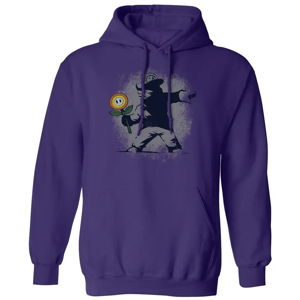 Banksy Mario Classic Unisex Hoodie - 6