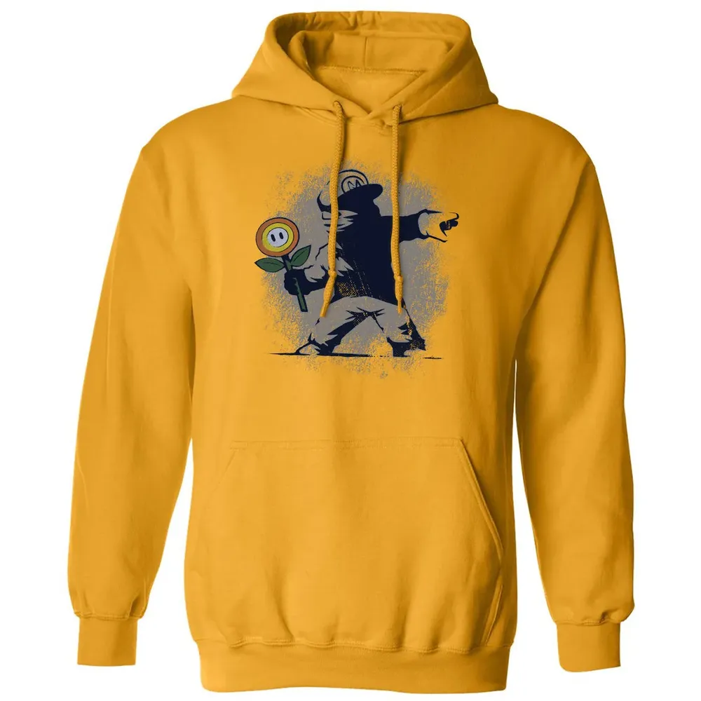 Banksy Mario Classic Unisex Hoodie - 12