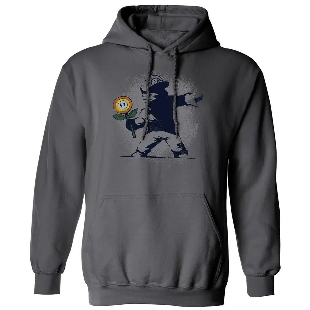 Banksy Mario Classic Unisex Hoodie - 7
