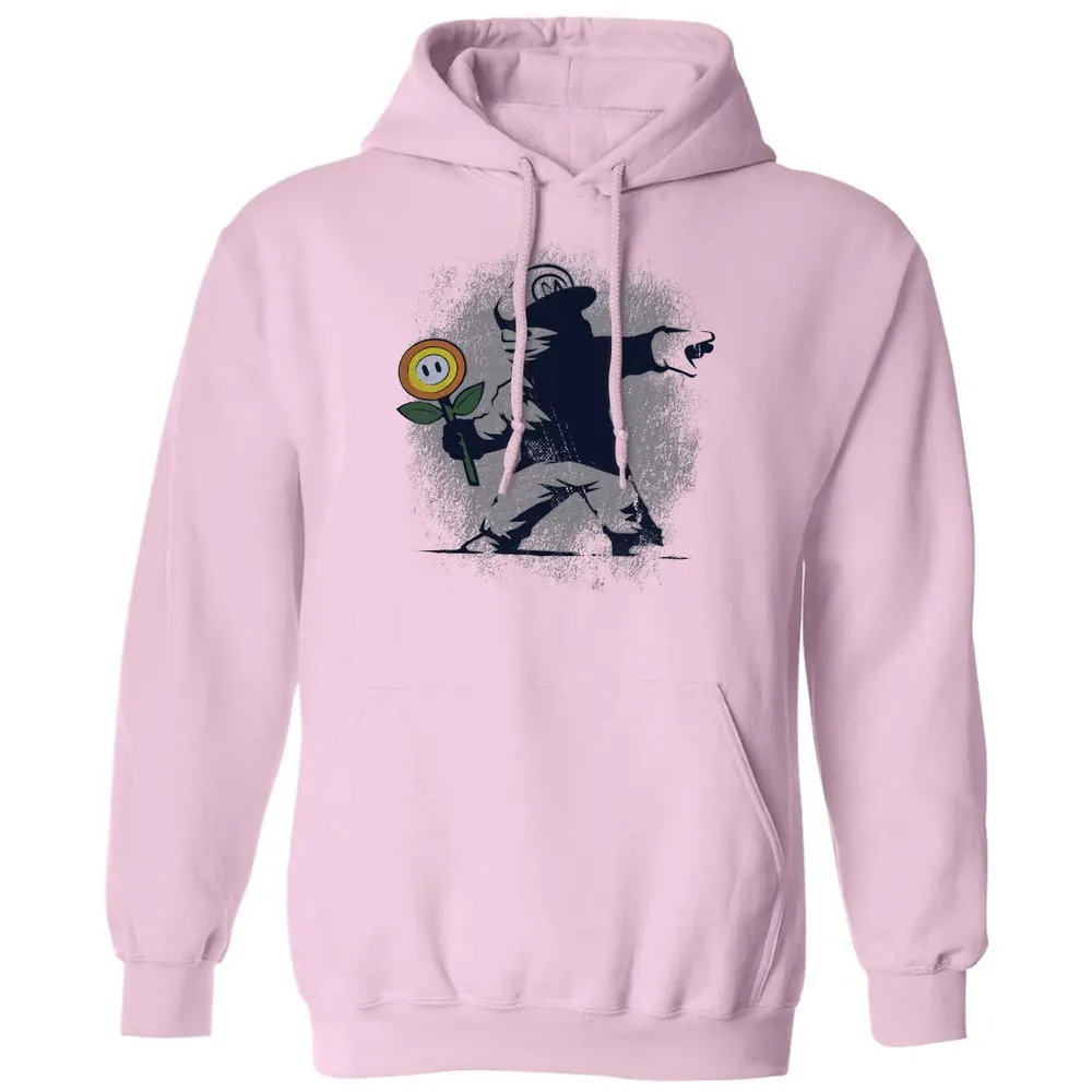 Banksy Mario Classic Unisex Hoodie - 3