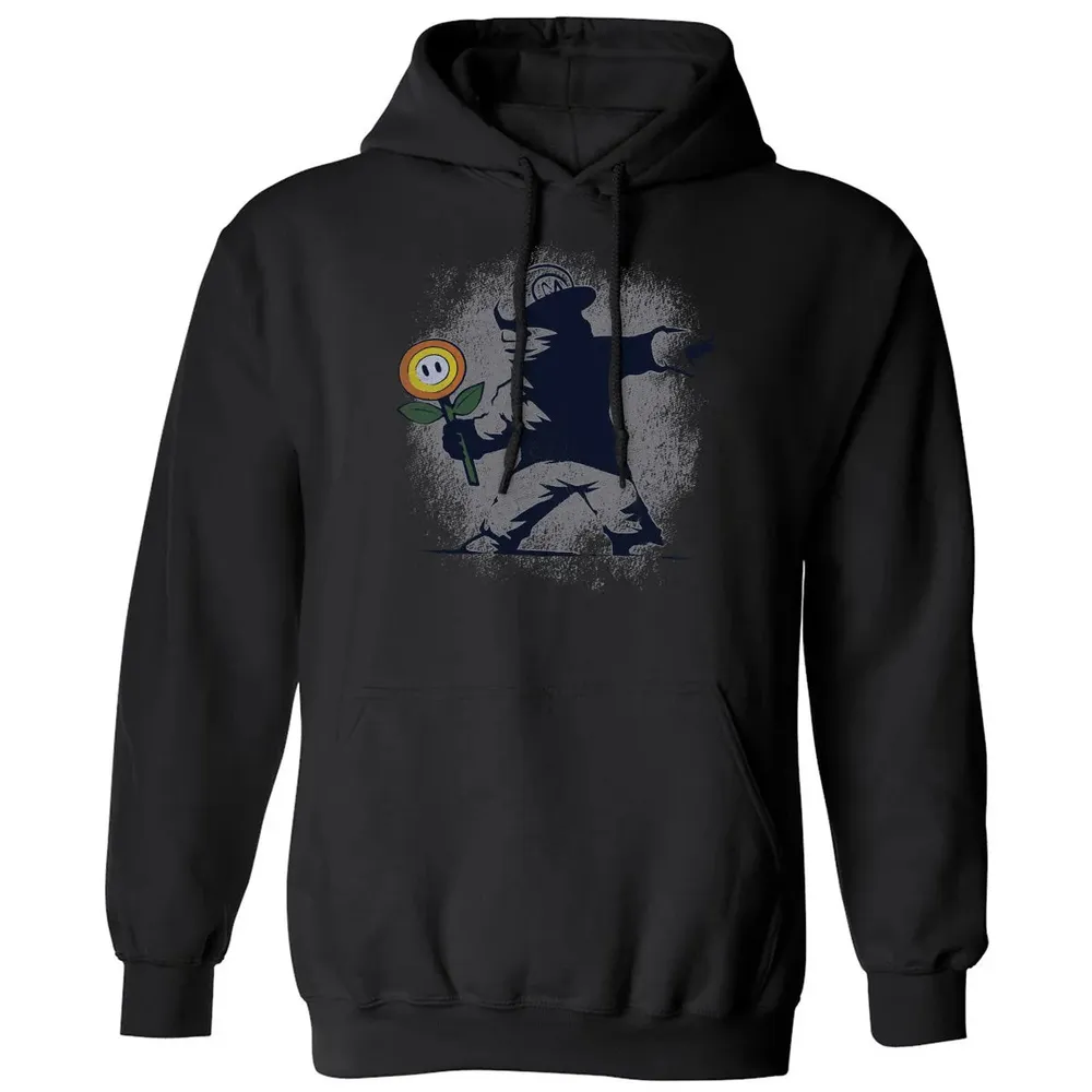 Banksy Mario Classic Unisex Hoodie - 11