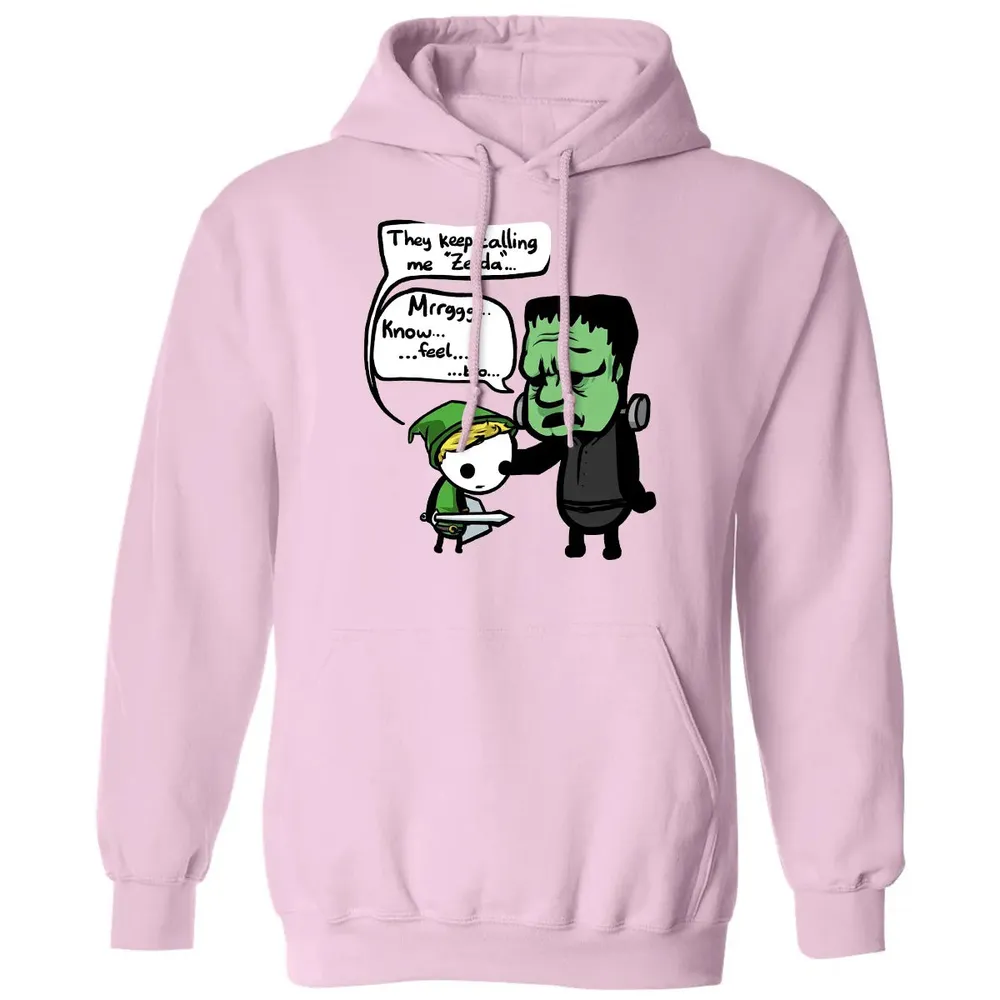 Zelda & Frankenstein Classic Unisex Hoodie - 3