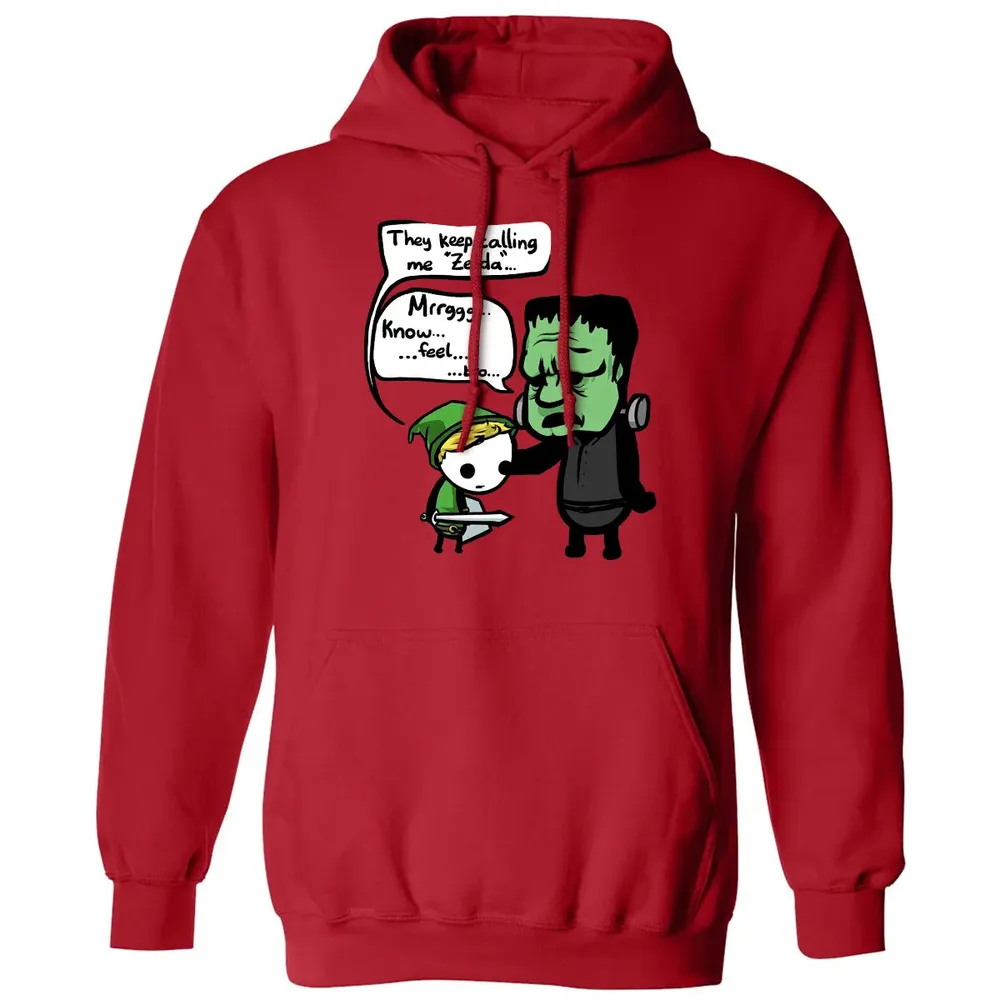 Zelda & Frankenstein Classic Unisex Hoodie - 5